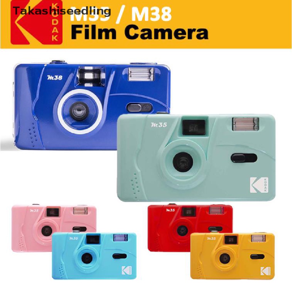 Máy Ảnh Kodak Cổ Điển Màu Xanh Lá / Vàng / Tím Có Thể Tái Sử Dụng M3