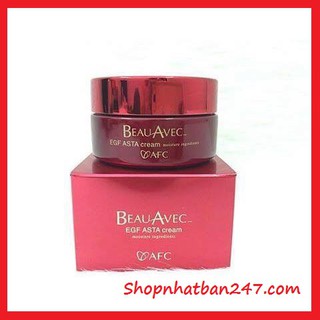 Kem dưỡng đêm tế bào gốc afc beau avec egf asta cream 30g