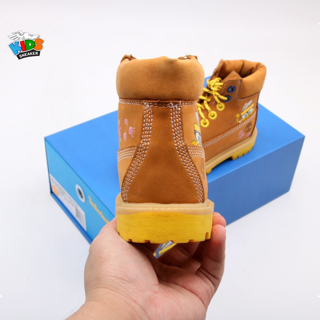 Giày trẻ em Timber SpongeBob chống thấm nước size: 27-34