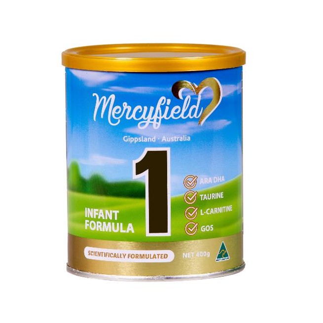 sữa bột Mercyfield 1 (400g) nhập úc