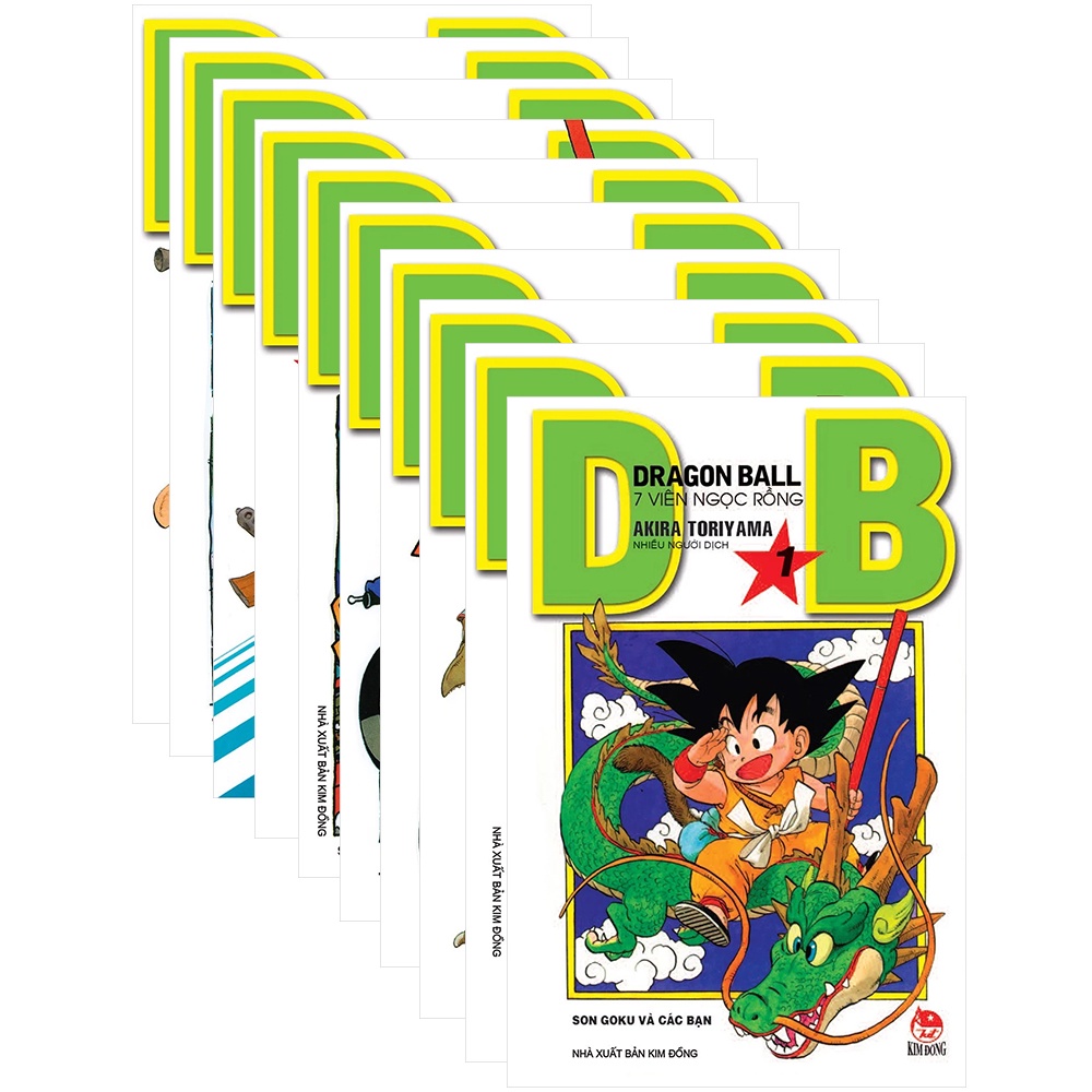 Truyện tranh - Dragon Ball 7 viên ngọc rồng - Trọn bộ 42 tập lẻ cuốn bìa rời