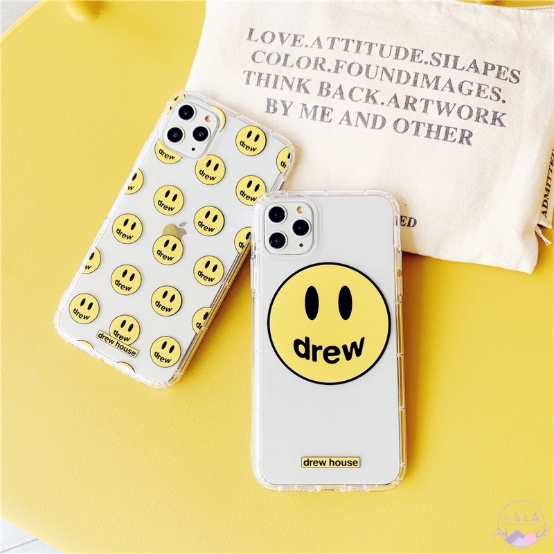 Ốp lưng iphone Trong Suốt Justin Bieber Drew House Cho Iphone 12 Pro Max Xs Xr 7 8 Plus 11 Pro MaxAW3