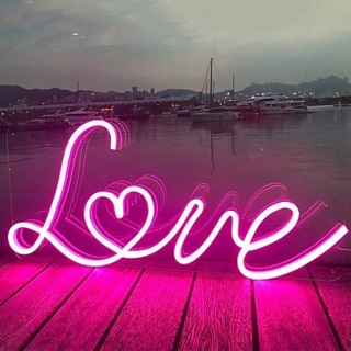 Đèn 𝐍𝐞𝐨𝐧 "Chữ Love" trang trí decor (TẶNG NGAY mạch điều khiển tích hợp)