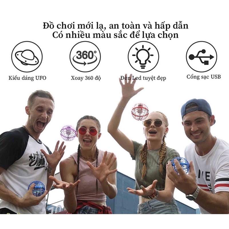 Siêu Hot-Quả Cầu Bay Ma Thuật-UFO-đồ chơi giải trí tuyệt vời