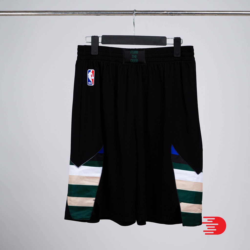 Trang Phục bóng rổ ACTEE NBA Delo Jersey Milwaukee Bucks  - Đen