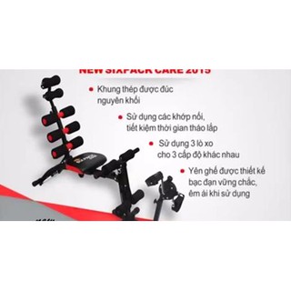 Máy tập Six Pack Care đạp chân