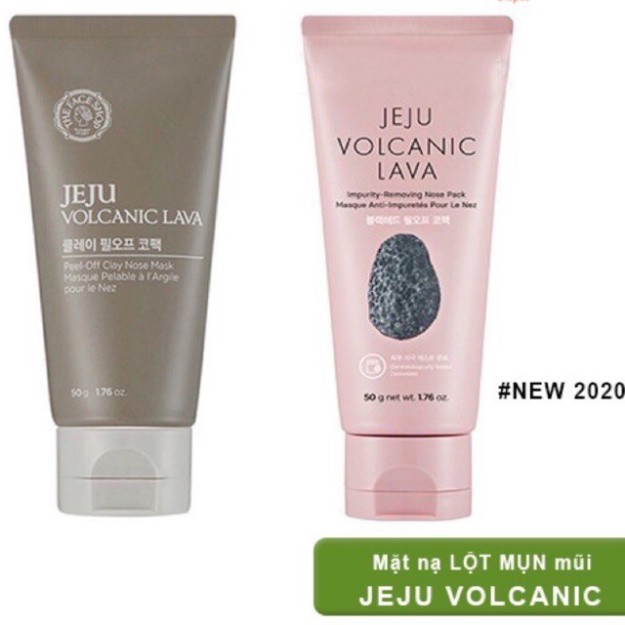 Mặt nạ lột mụn cám đầu đen Jeju Volcanic The Face Shop