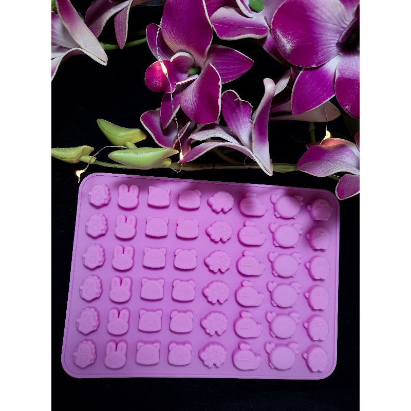 khuôn silicon làm kẹo chip chip