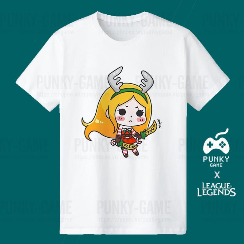 (SALE SỐC) Áo Liên Minh Huyền Thoại (LOL) KATARINA Chibi ngắn tay