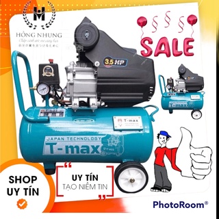 Máy nén khí tmax tm-30l-3.5 hp, máy hơi có dầu 30 lít chất lượng