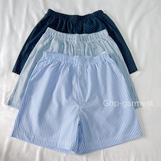   COMBO 2  Boxer nam gài nút  Quần đùi nam vải kate GHP-Garment 