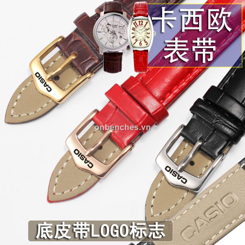 Đồng hồ Casio BEM-501 506 307 517 20mm22 với dây đeo bằng da bò