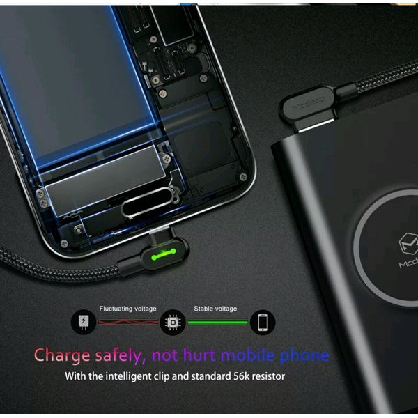 Mcdodo Dây Cáp Sạc Nhanh Usb Type C Có Đèn Led Cho Samsung Galaxy S8 8plus