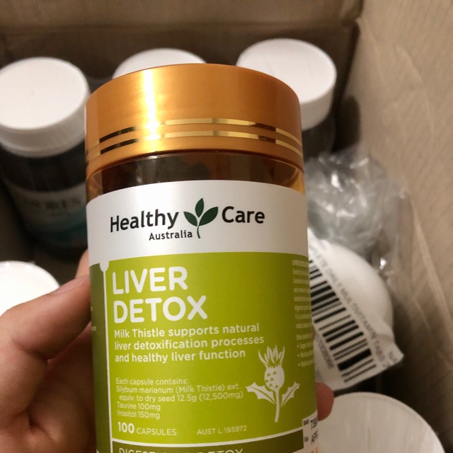 Hộp Liver detox 100v