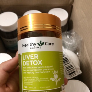Hộp Liver detox 100v