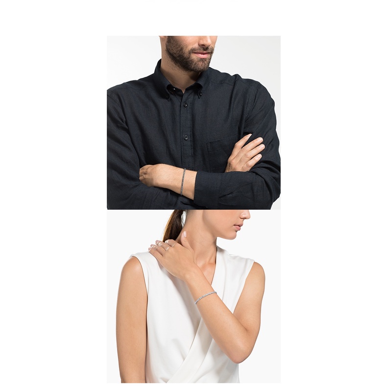 SWAROVSKI Vòng Đeo Tay Thiết Kế Đơn Giản Thời Trang Xinh Xắn Cho Nữ