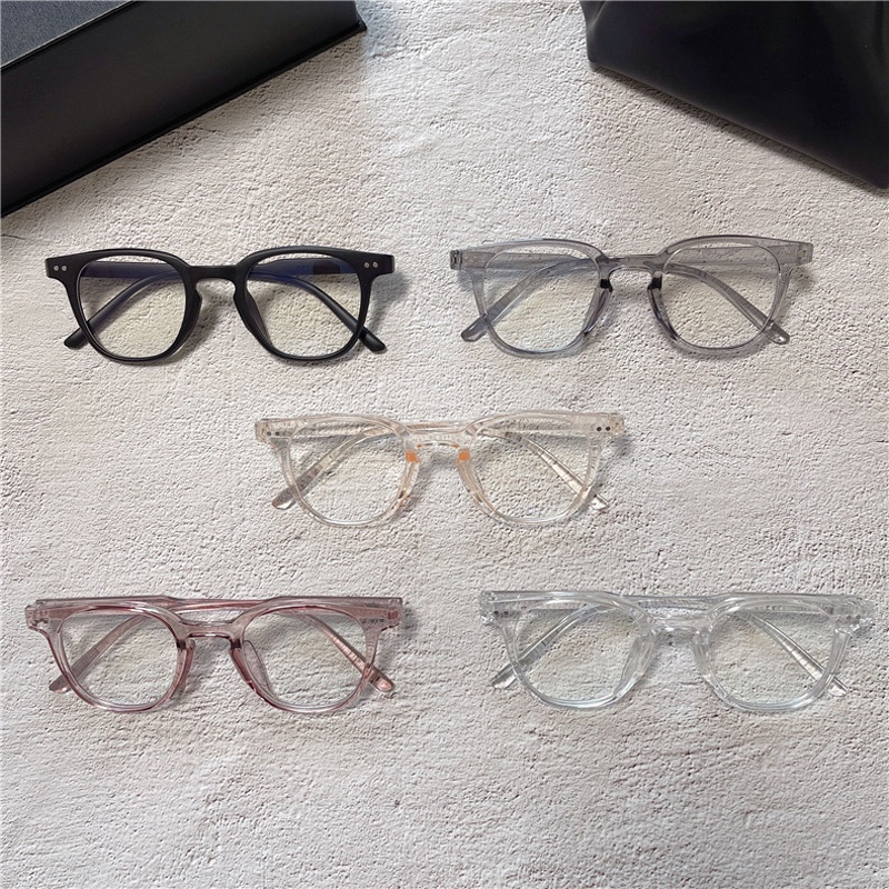 Gọng kính cận thời trang nam nữ cá tính phong cách Hàn Quốc trẻ trung kính mát nữ nam chống bụi thay được tròng cận 105