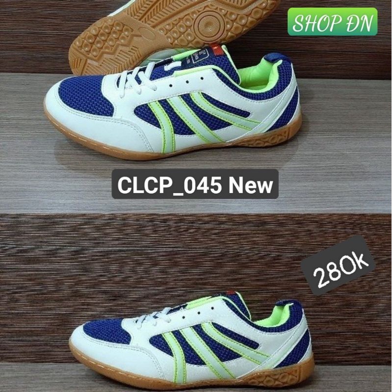 Giày cầu lông nam nữ CLCP_045 New thương hiệu Việt Trắng phối