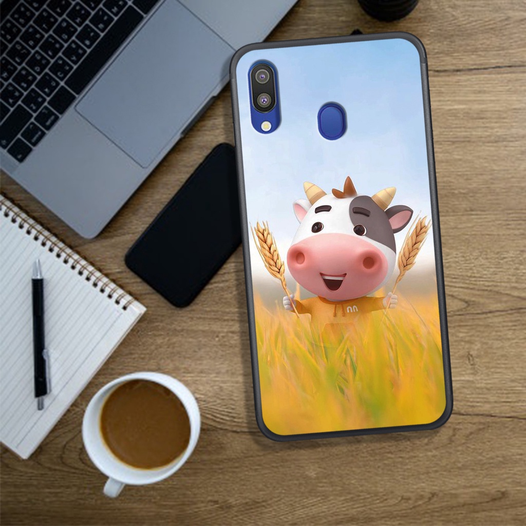 ỐP LƯNG SAMSUNG A10S/A11/A20/A30, IN HÌNH CHÚ BÒ SIÊU CUTE, SIÊU ĐÁNG YÊU