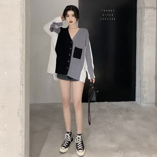 [ORDER-ẢNH THẬT] SƠ MI DỆT KIM CỔ V ULZZANG