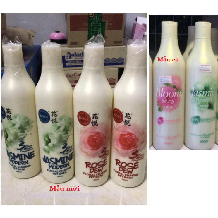 Sữa tắm joyce & doll cho chó mèo 400ml