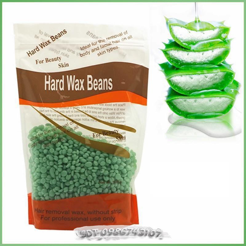 (Free que gỗ) Sáp wax lông nóng dạng hạt đậu Viên Hard Wax Beans 100g SV