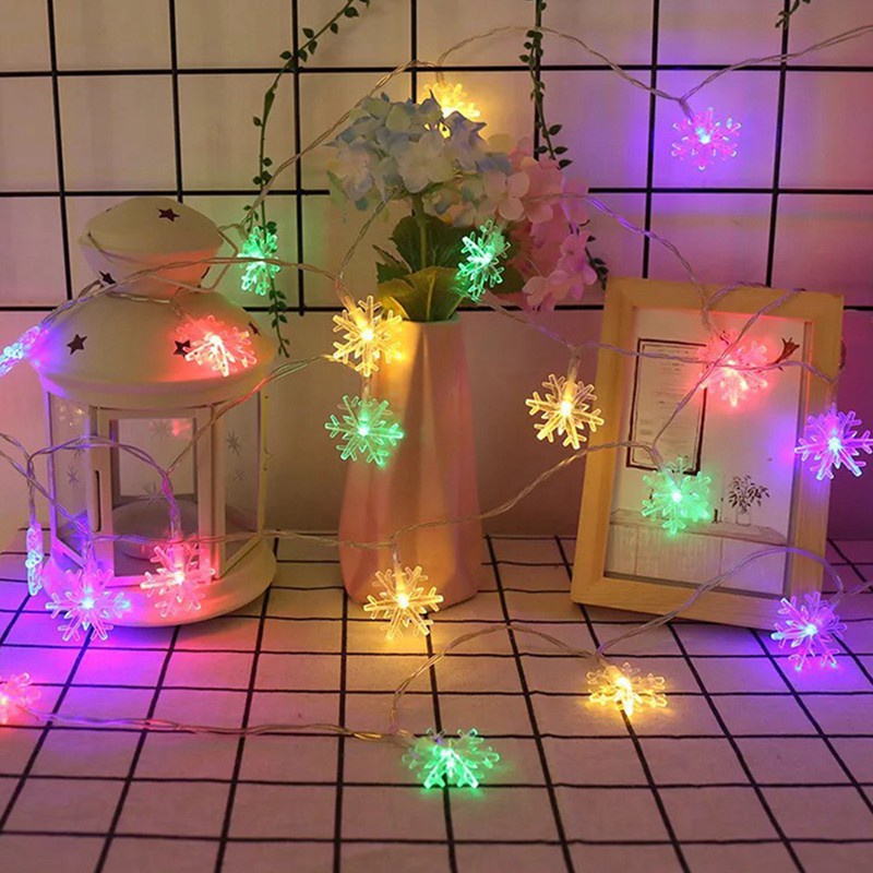 1m/2m/3m Dây đèn Led fairylight rèm cửa light noel giáng sinh trang trí tết trang trí phòng cưới