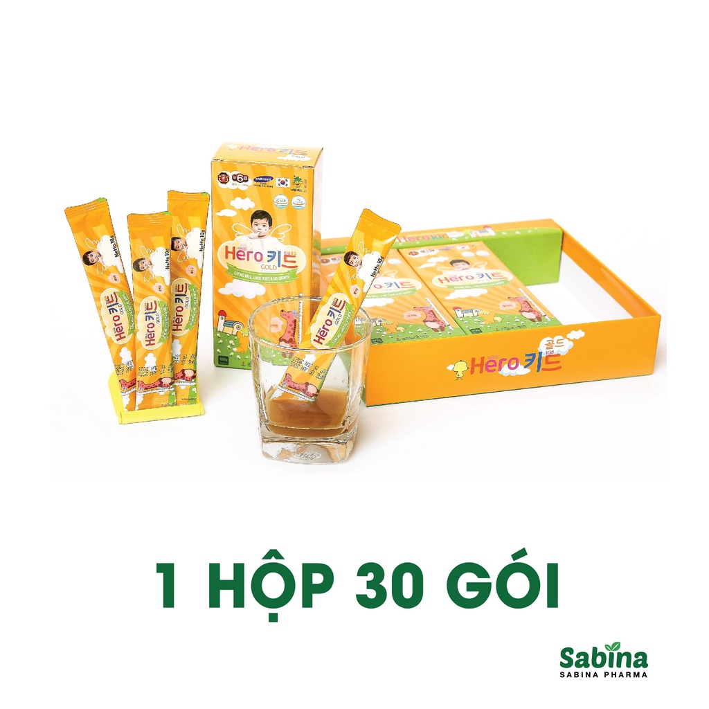 [Chính Hãng] Siro HEROKID GOLD – cho trẻ chậm lớn, còi xương, thiếu vitamin D