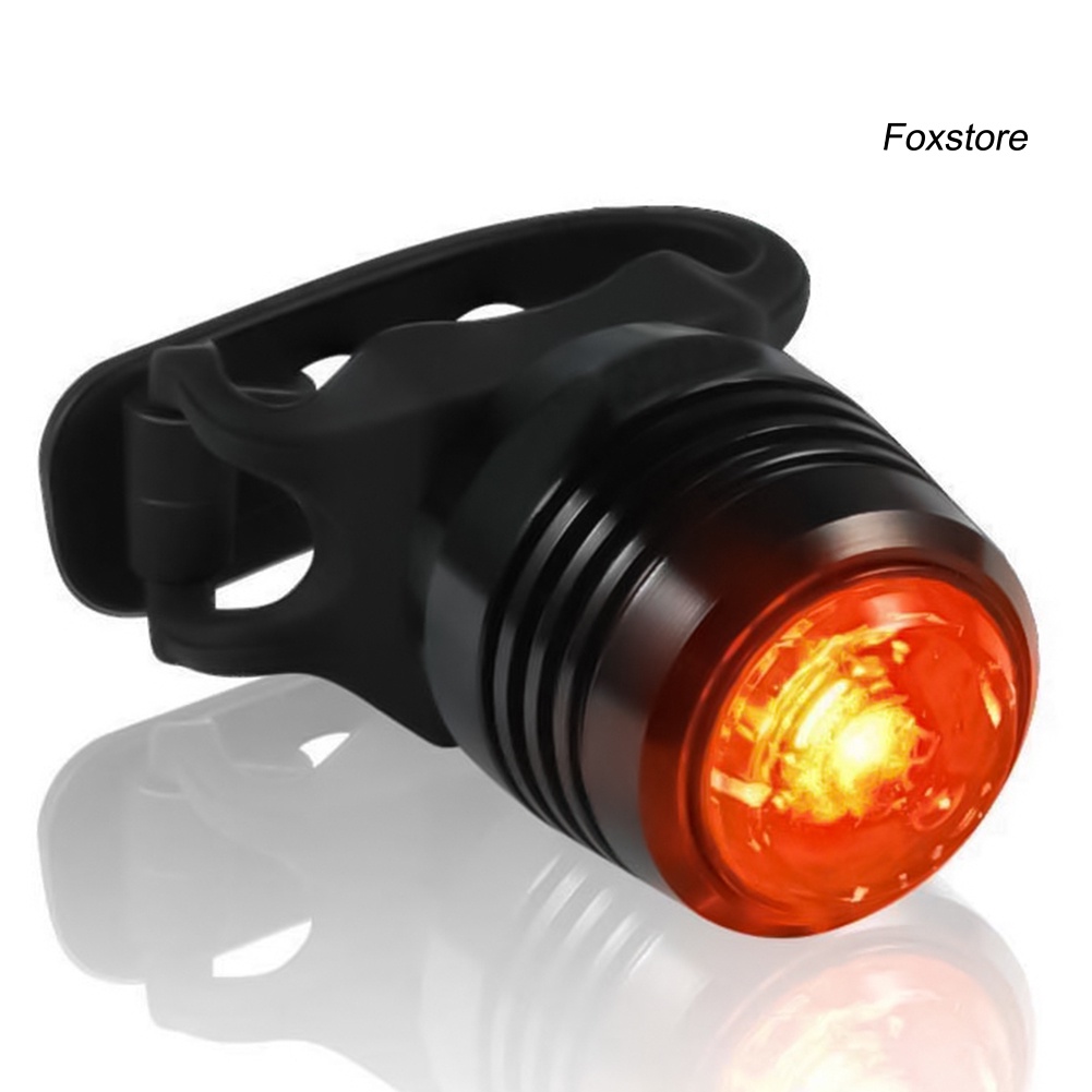 【FS】Bicycle Road Bike MTB USB Rechargeable Super Bright Tail Rear Safety Light Lamp