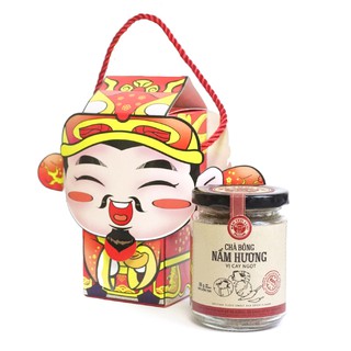Chà bông nấm hương Nấm Tươi Cười (mẫu hộp Thần Tài)