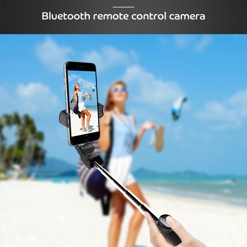 Gậy hỗ trợ chụp hình selfie từ xa kết nối bluetooth dành cho iphone samsung | BigBuy360 - bigbuy360.vn