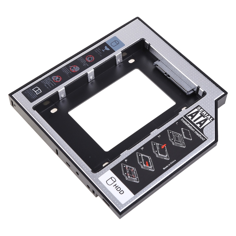 Khay Đựng Ổ Cứng SATA 2nd HDD SSD 12.7mm Cho CD DVD-ROM