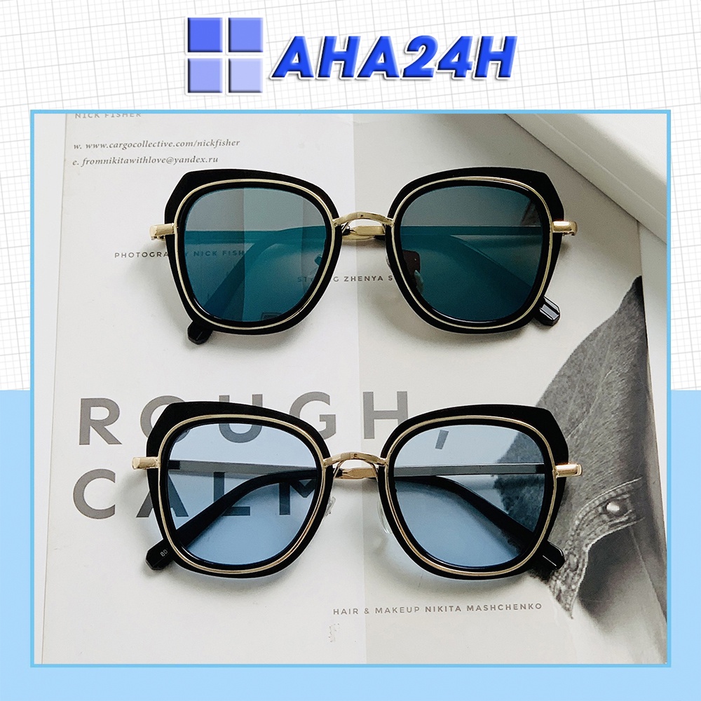 Mắt kính chữ V hot trendFREESHIPgọng kính mát nữ /301/ thời trang AH267