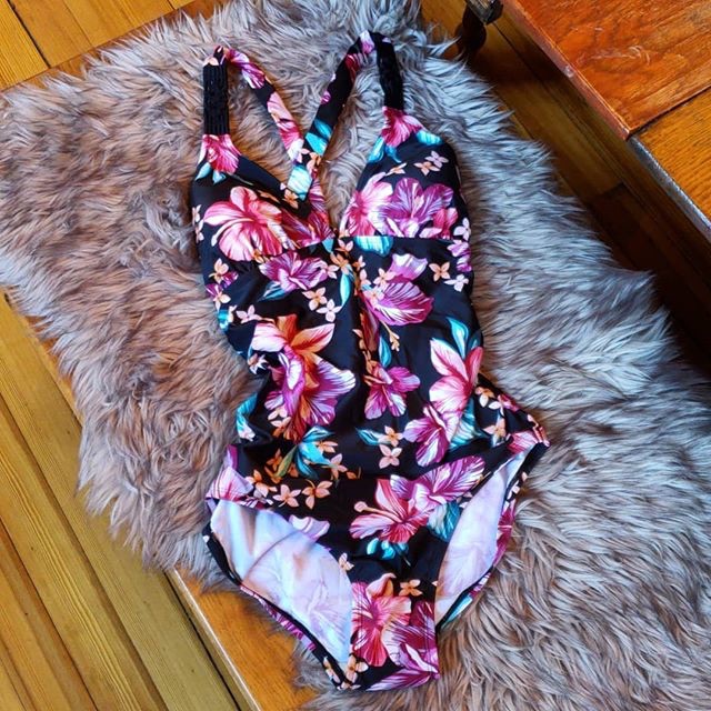 Merona Floral Bikini once piece xuất Pháp ,tuồn nhà máy, chống UV 100 | BigBuy360 - bigbuy360.vn