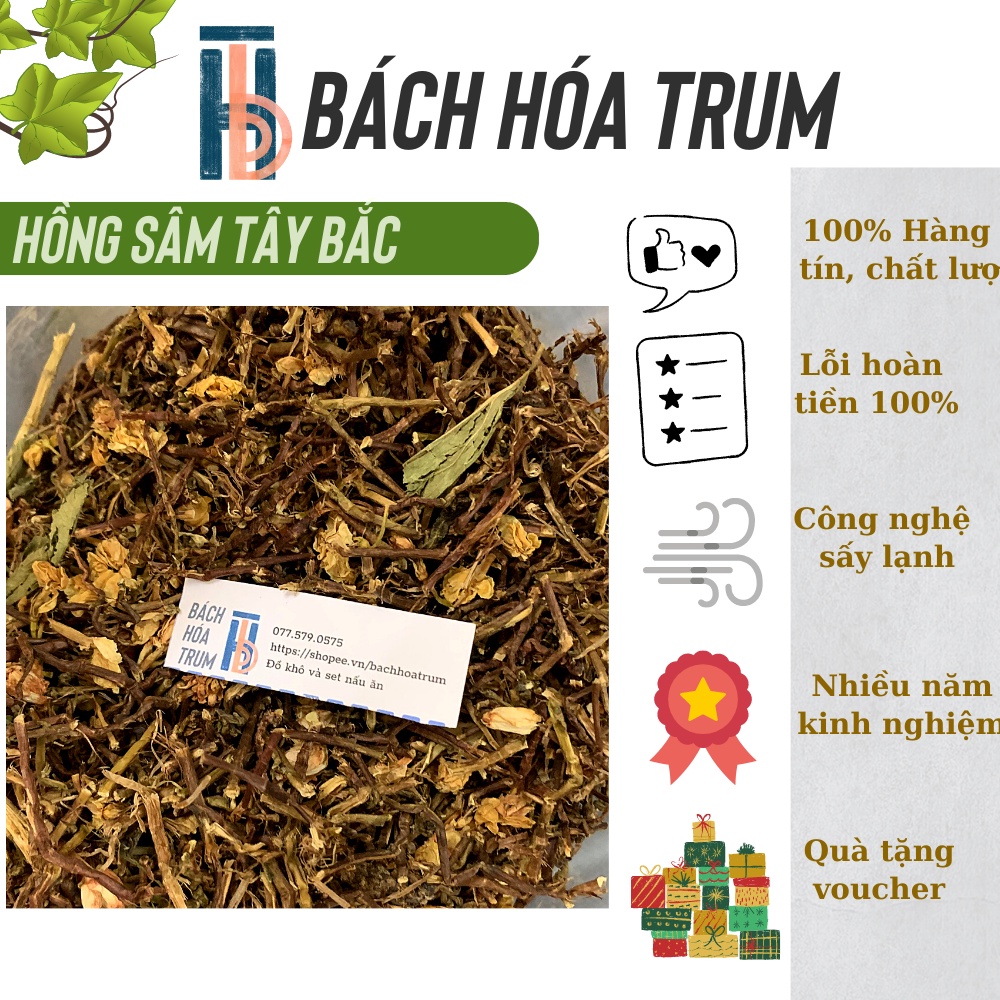 ✅[HÀNG MỚI] TRÀ HỒNG SÂM SƠN MẬT TÂY BẮC - 500g