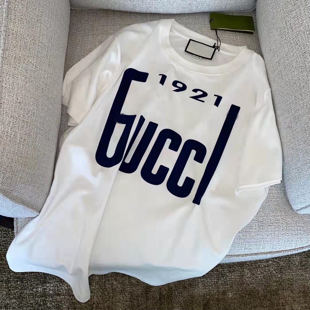 Áo thun Gucci 1921 chất cotton mềm mát from rộng tay lỡ hàng chuẩn from quảng châu SUN