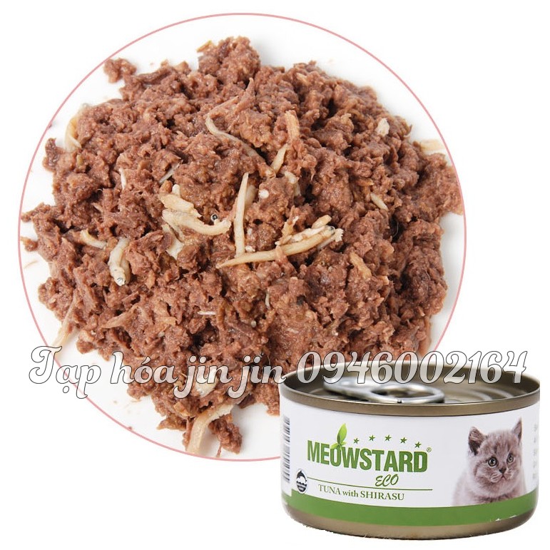 Thức ăn ướt cho mèo Meowstard ECO(80G)