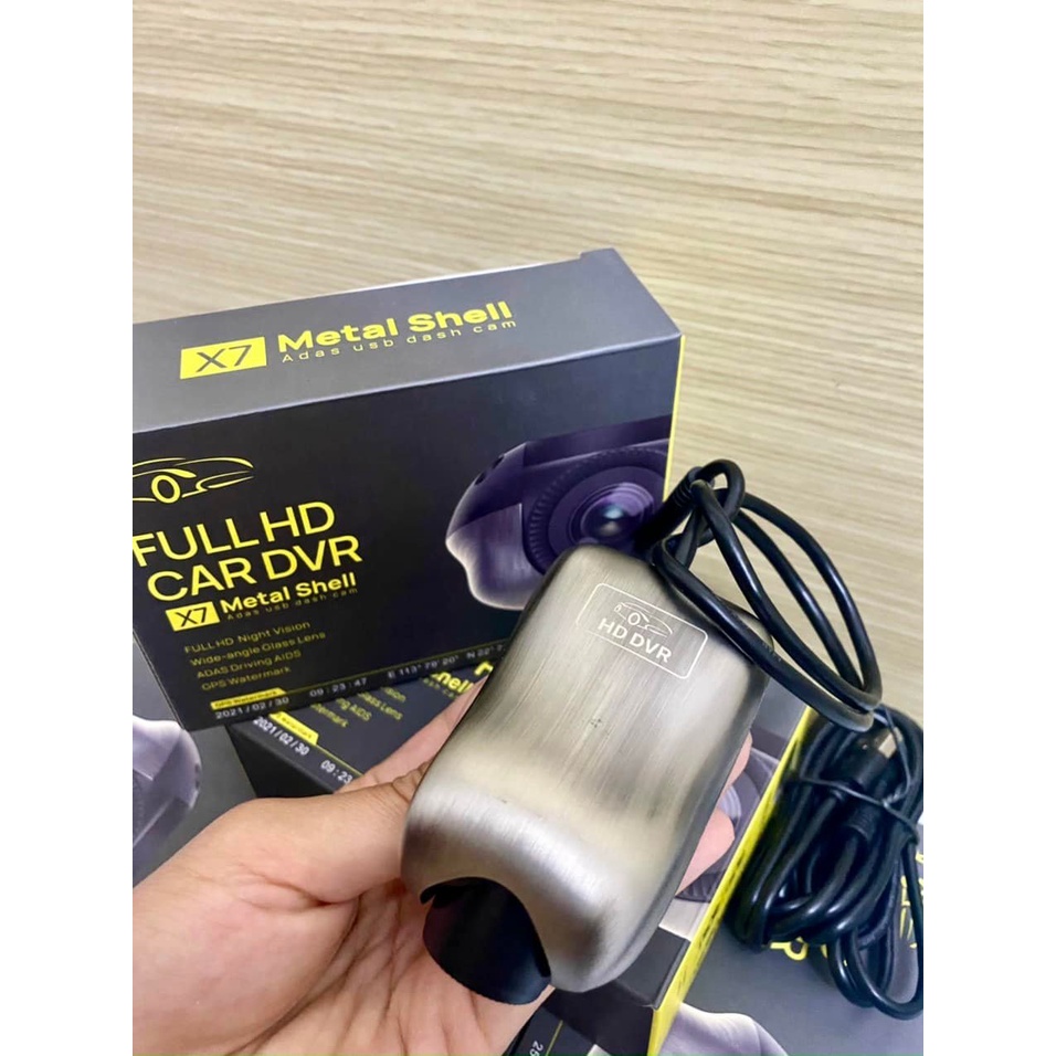 Camera Hành Trình androi X7 Full HD Kết Nối Màn Hình DVD Android Ô Tô-Camera hành trình ô tô androi cảnh báo làn đường