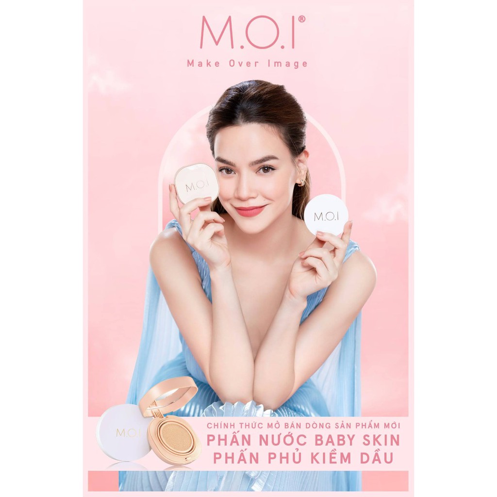 Phấn Nước M.O.I Baby Skin Cushion 5 Trong 1 13gr