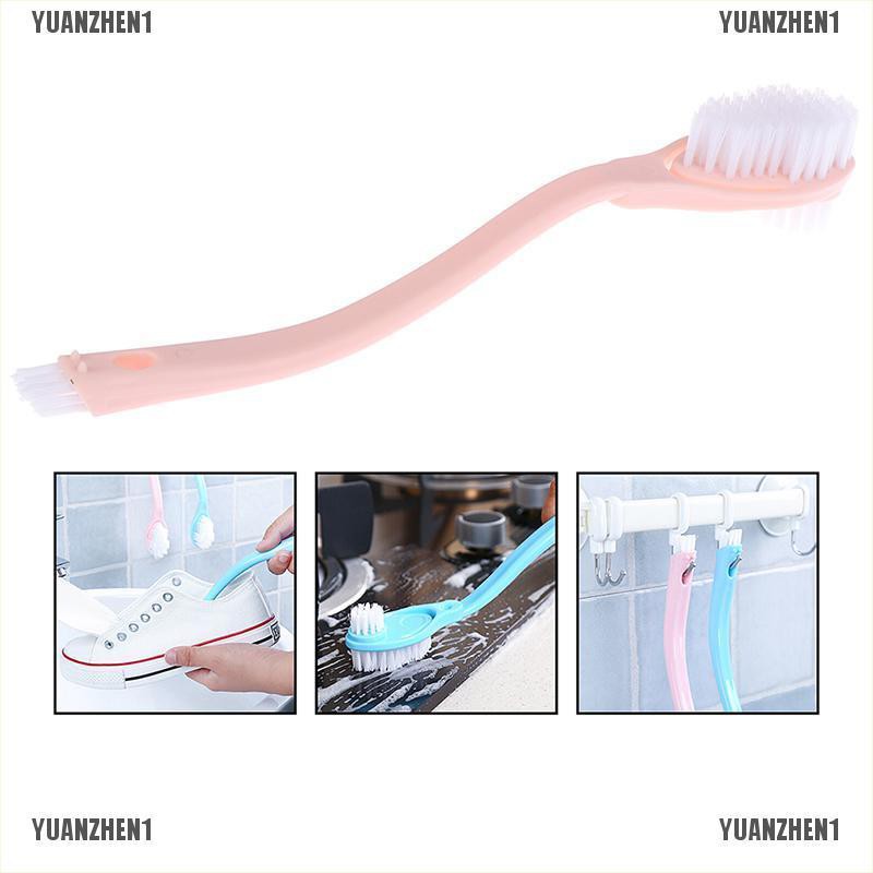 [YUANZHEN1] Bàn Chải Chà Giày Cán Dài Làm Sạch Nhà Vệ Sinh