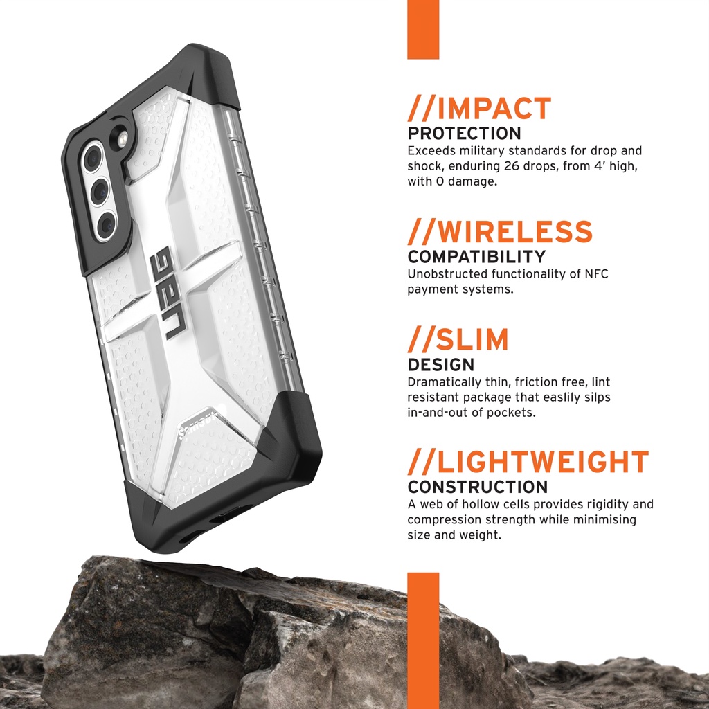 Ốp lưng UAG Plasma cho Samsung Galaxy S21 FE/FE 5G [6.41-inch]
