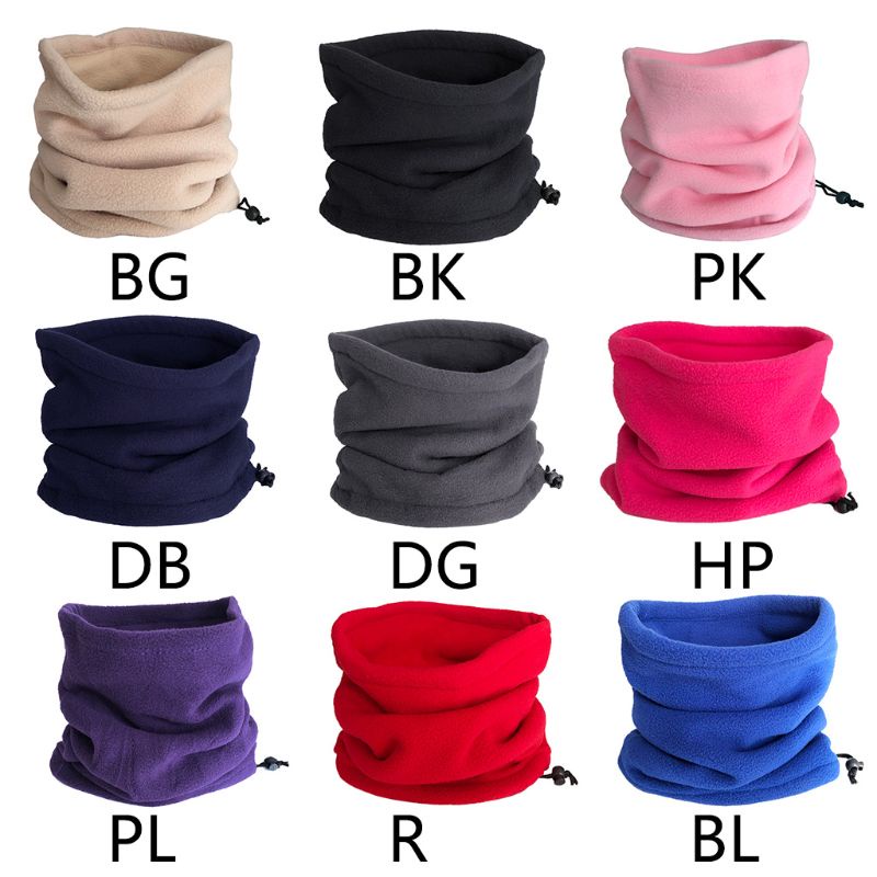 Mũ Beanie Kiêm Khăn Choàng Cổ Bằng Vải Lông Cừu Giữ Ấm Mùa Đông Phong Cách Thể Thao Dành