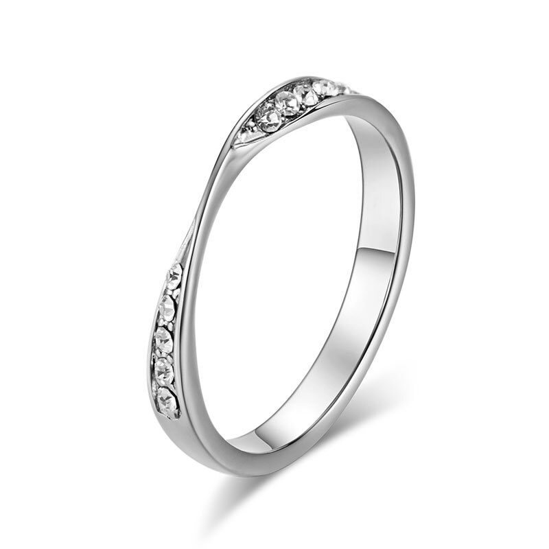 Nhẫn Cưới Thiết Kế Đơn Giản Lãng Mạn Phong Cách Unisex