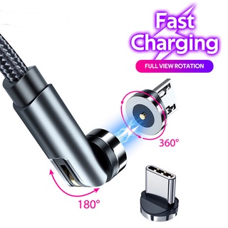 Cáp sạc nam châm TBTIC xoay 360/540 độ cho điện thoại Android
