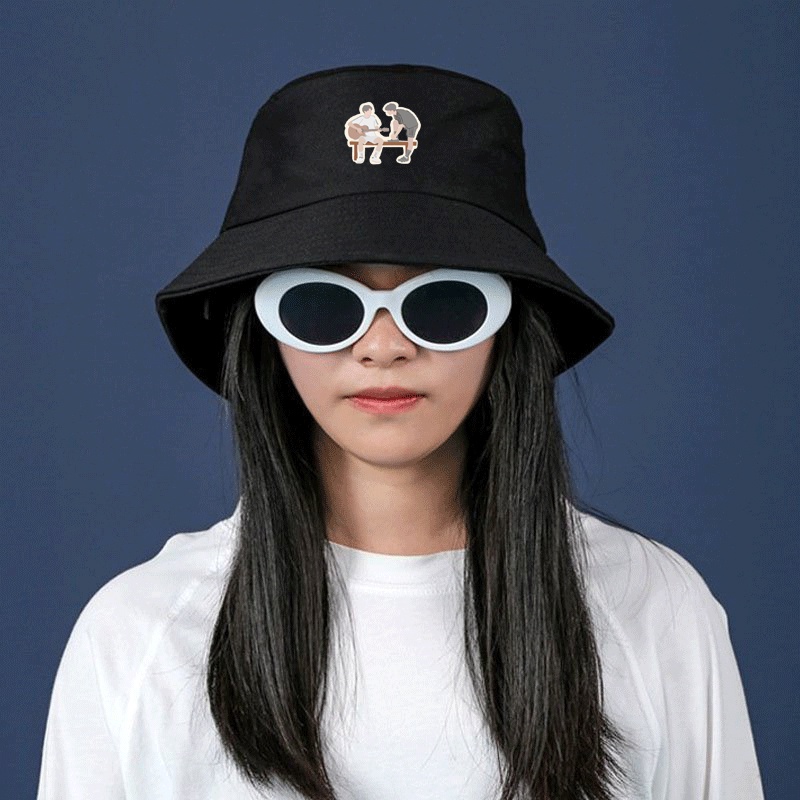 Mũ bucket in hình BRIGHTWIN 2gether BL Thái Lan tiện lợi thời trang quà tặng anime chibi