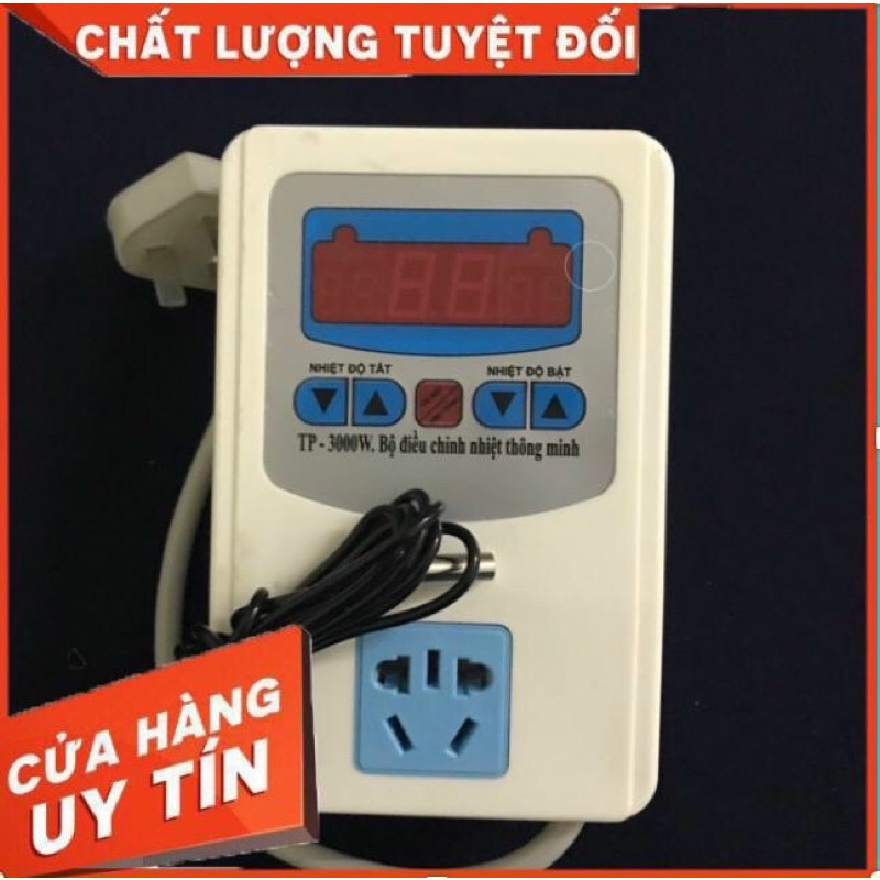 Bộ điều khiển nhiệt độ thông minh 3000w dùng cho phòng úm, máy ấp, hệ thống nóng lạnh