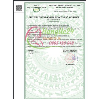 Thuốc fenugreek nature’s own 1000mg