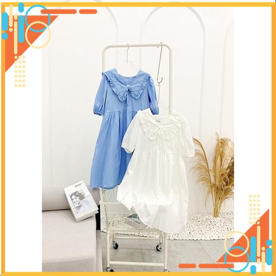 Váy babydoll cổ đức, đầm babydoll hai màu siêu xinh MSP33295 | BigBuy360 - bigbuy360.vn
