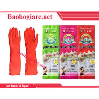 Găng tay cao su hợp thành:S-M-L