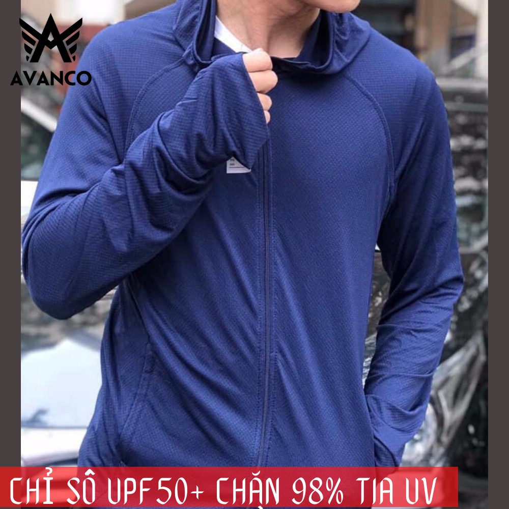 Áo Chống Nắng Nam Uniplus Cao Cấp, Chống Tia UV Gây Hại Cho Da - 1ANU